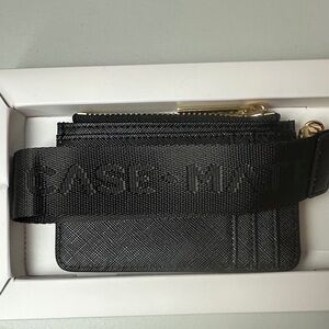 Case-Mate Essential Black Wristlet Set with Wallet